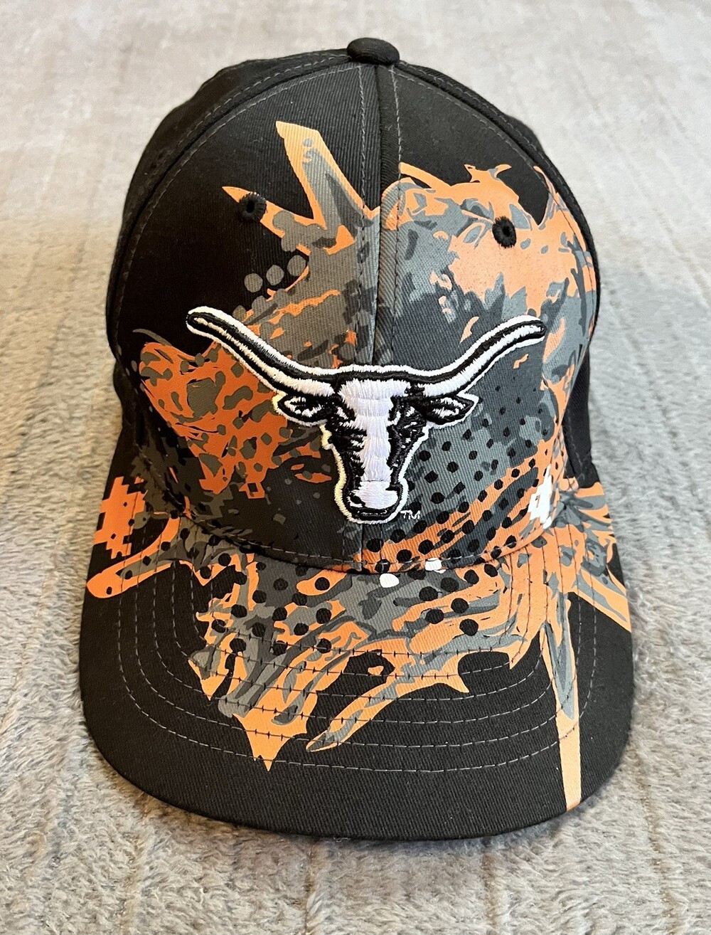Texas Longhorns Flexfit S/M Orange FRTYSVN ‘47 College Vault Hat Cap